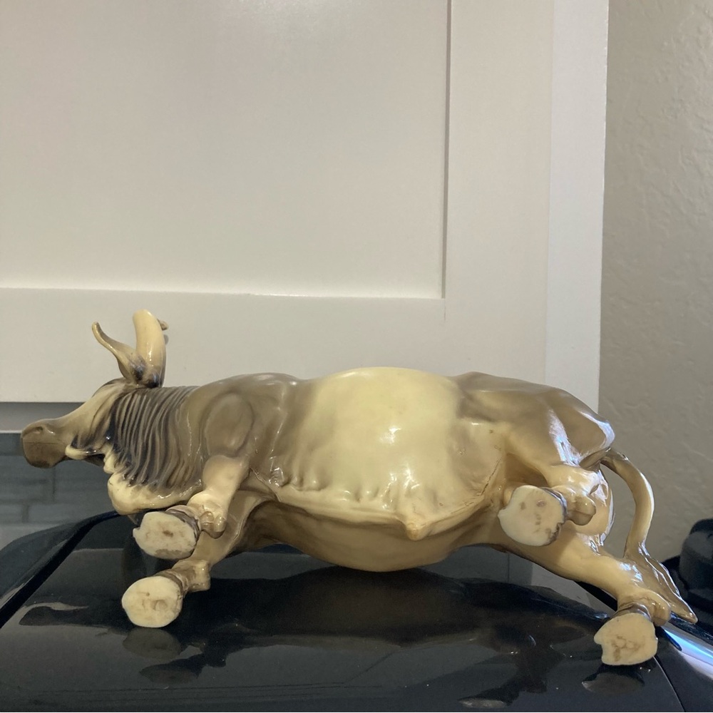 VINTAGE BREYER BRAHMA BULL MODEL
#70 1958-1967 BY EDWARD BOEHM 12" TOY - Picture 4 of 12
